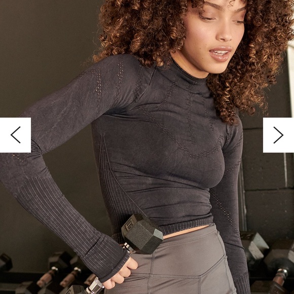 NWOT Free People Good Karma High Neck layer - Picture 2 of 5